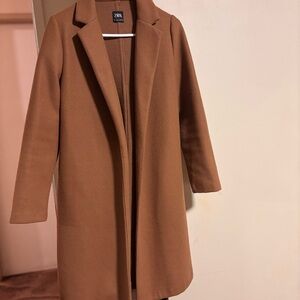 Zara Women's Tan Trench Coat